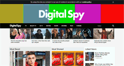 Desktop Screenshot of digitalspy.com